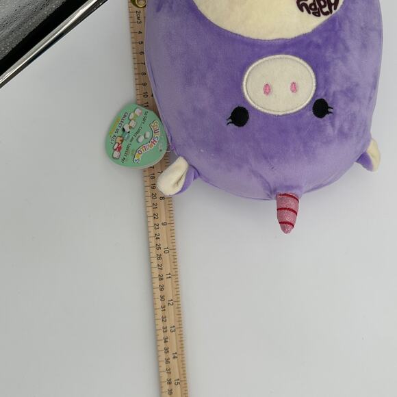 Squishmallows Narwhal Birthday Purple - Picture 5 of 10